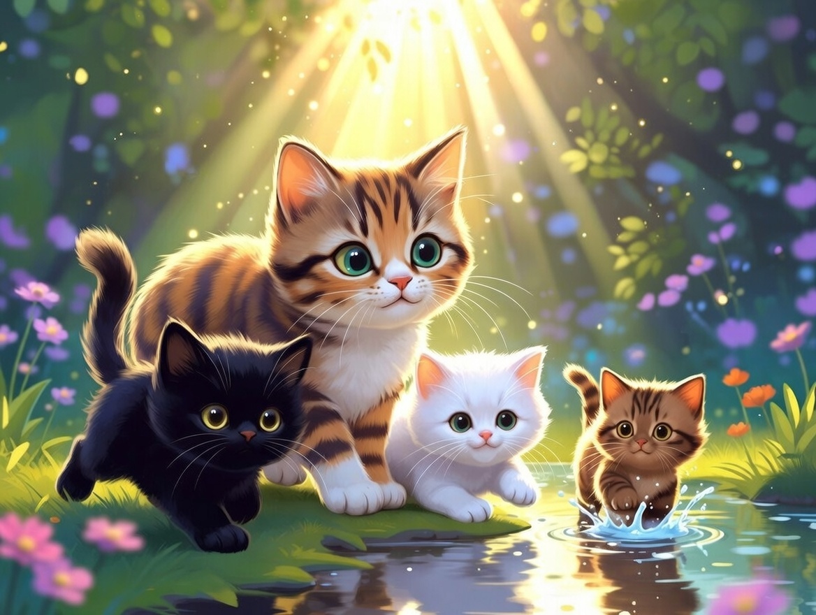 Koci spacer pełen niespodzianek