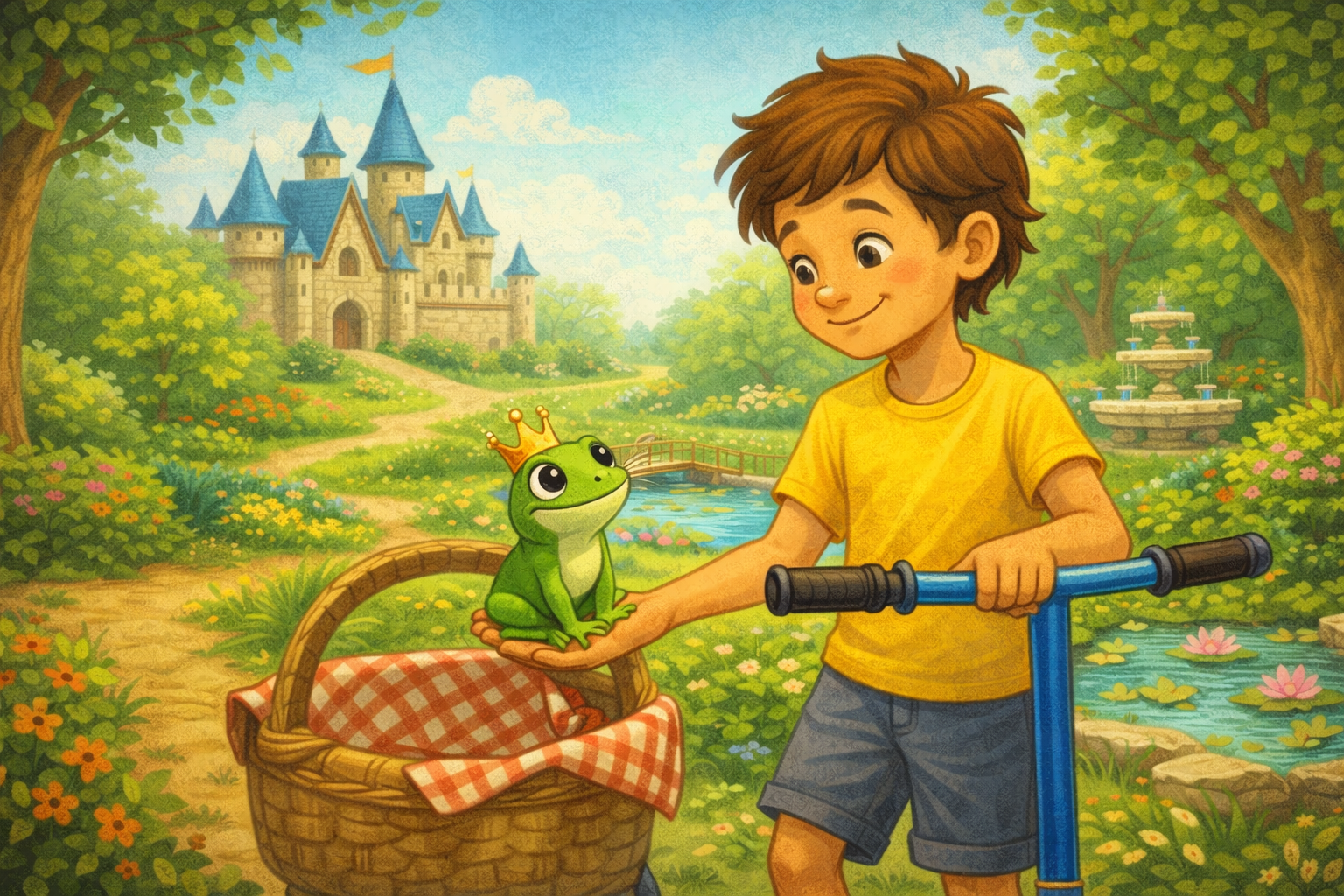 Królewna Lili i żabka, która się nie spieszyła