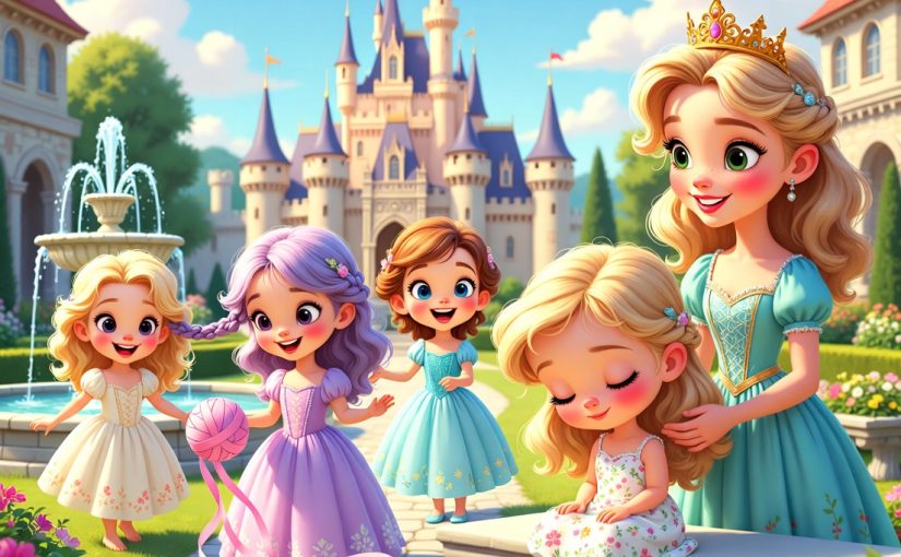 Mała księżniczka i pierwszy krok