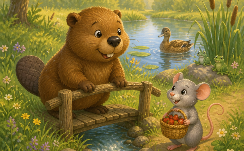 Bóbr Bruno i mostek, który mówił „plum”